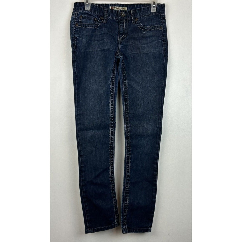 BKE Jeans Womens Madison Skinny Stretch Denim Blue Actual 28x30 Casual Read